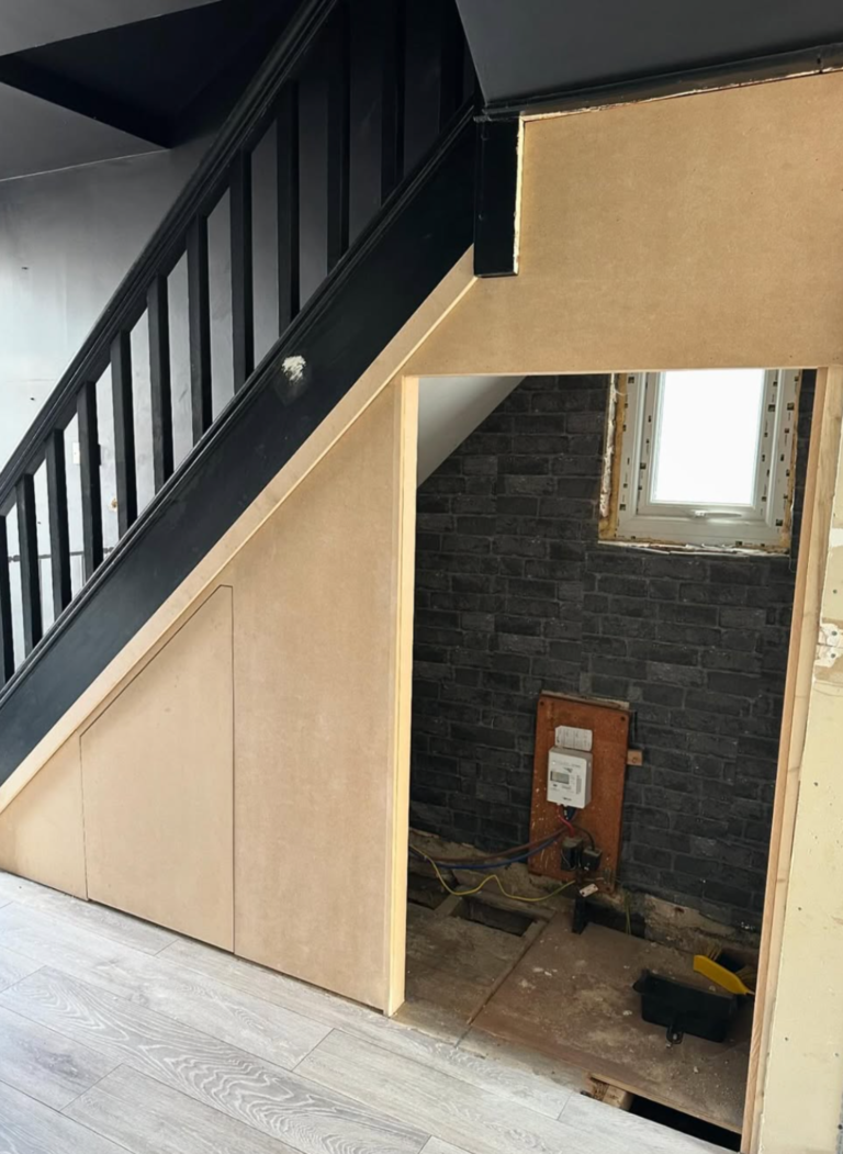 complete under stair storage in south london