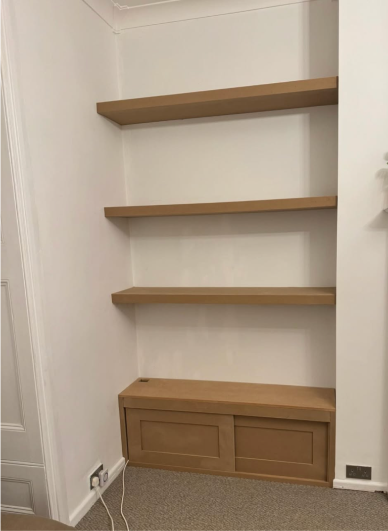 shelving installation in Guildford