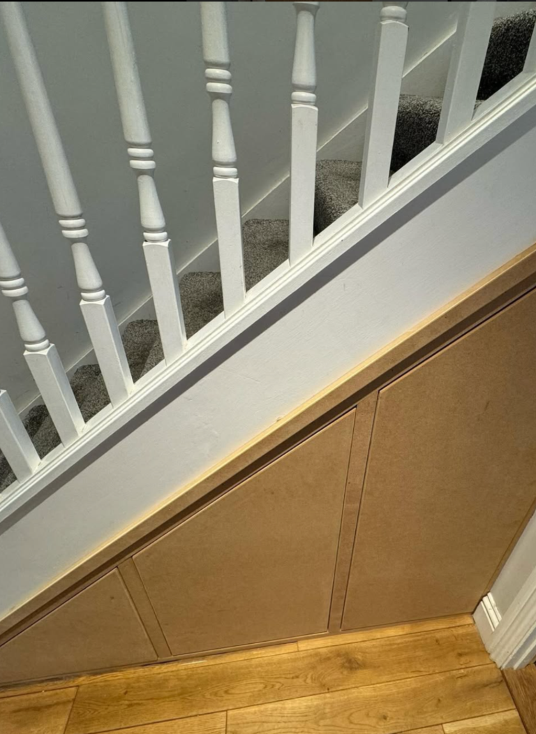 small under stair storage london